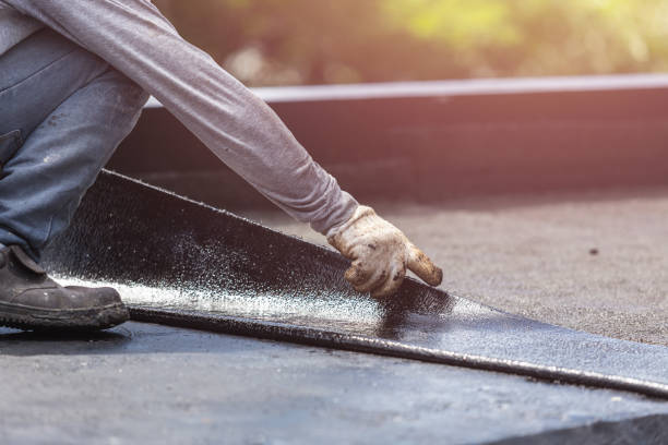 Professional Waterproofing technician working in Madison Heights, VA